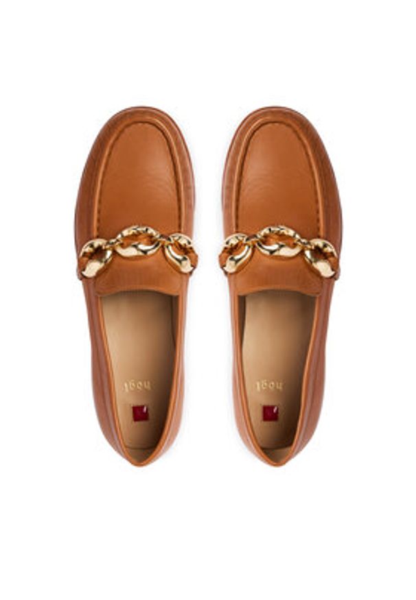 HÖGL Loafersy 1-101410 Brązowy. Kolor: brązowy. Materiał: skóra
