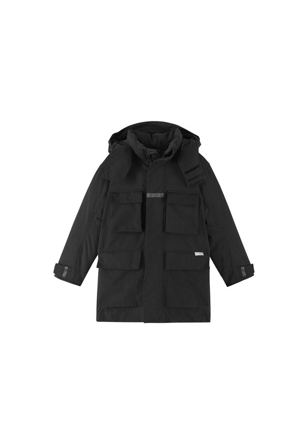 Dziecięca kurtka narciarska Reima Luja. Kolor: czarny. Sezon: zima. Sport: narciarstwo