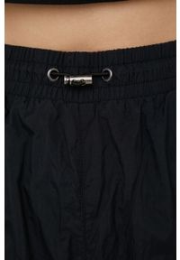 only - Only spodnie damskie kolor czarny proste high waist. Okazja: na co dzień. Stan: podwyższony. Kolor: czarny. Styl: casual #2