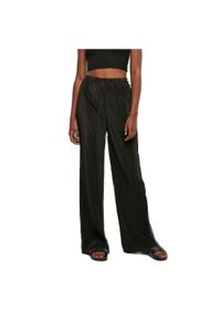 Spodnie plisowane dla kobiet Urban Classics GT. Kolor: czarny. Długość: długie #1