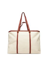 Pinko - PINKO Torebka Miranda Shopper Extra PE 25 PLTT 104715 A2G2 Beżowy. Kolor: beżowy #5