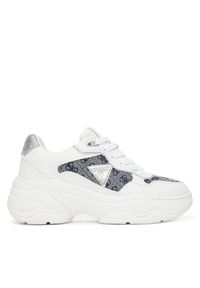 Guess Sneakersy FLTHP4 FAL12 Biały. Kolor: biały. Materiał: skóra