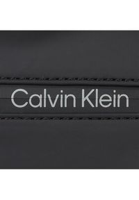 Calvin Klein Torba Rubberized Weekender K50K510794 Czarny. Kolor: czarny. Materiał: skóra