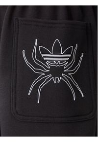 Adidas - adidas Szorty sportowe Spiders JW0205 Czarny Oversize. Kolor: czarny. Materiał: bawełna. Styl: sportowy #5
