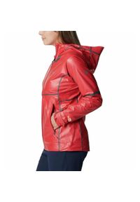 columbia - Columbia Kurtka Outdry Extreme Mesh 1989541676. Kolor: czerwony. Materiał: mesh. Sport: turystyka piesza