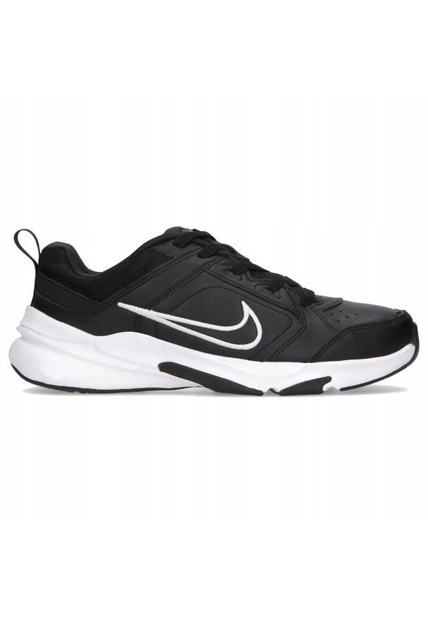 Nike - Buty na co dzień męskie NIKE DEFYALLDAY skóra. Okazja: na co dzień. Kolor: czarny, biały, wielokolorowy. Materiał: skóra. Sport: bieganie