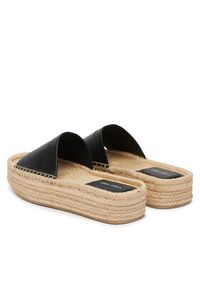 Calvin Klein Espadryle Flatf Espa Mule Lth Mg HW0HW03027 Czarny. Kolor: czarny. Materiał: skóra #6