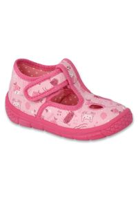 Befado obuwie dziecięce 630P014 różowe. Kolor: różowy