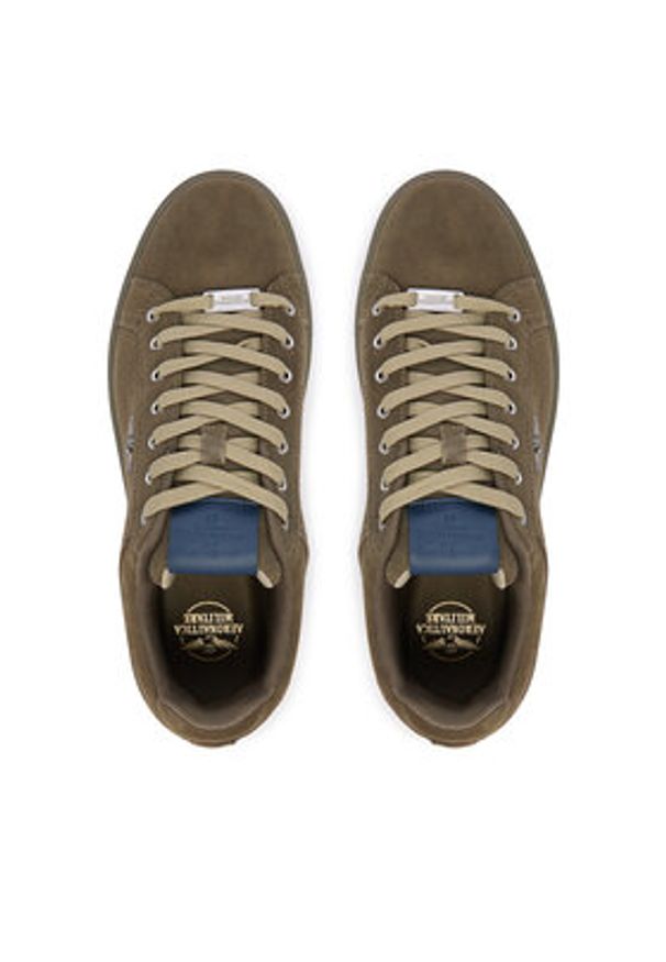 Aeronautica Militare Sneakersy 252SC0307UPL00278 Zielony. Kolor: zielony. Materiał: materiał