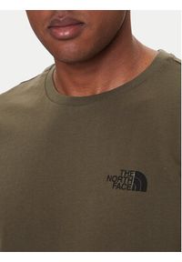 The North Face T-Shirt Box Nse Edge Of Light NF0A8E3H Zielony Regular Fit. Kolor: zielony. Materiał: bawełna #4