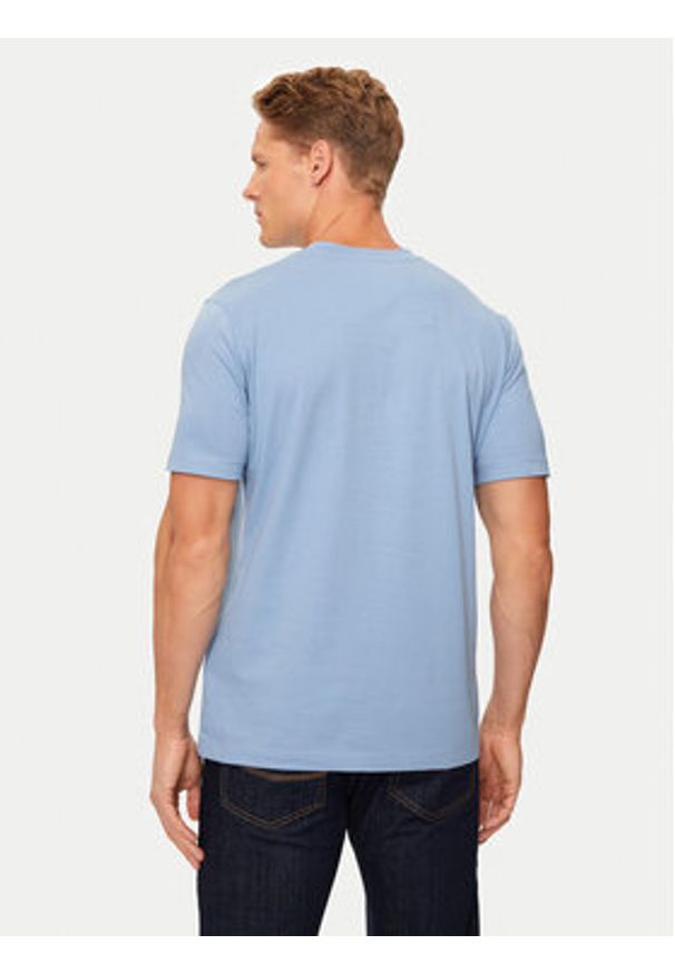 Aeronautica Militare T-Shirt 242TS1580J372 Niebieski Regular Fit. Kolor: niebieski. Materiał: bawełna
