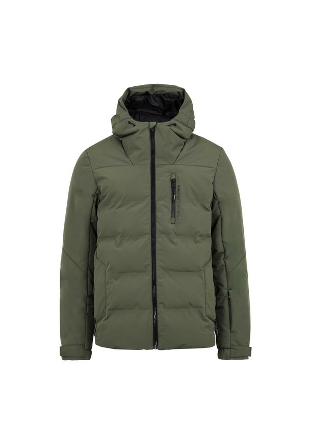 Kurtka puchowa Protest Superior24. Kolor: zielony. Materiał: puch. Sezon: zima. Sport: narciarstwo