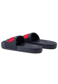 Tommy Jeans Klapki Flag Pool Slide EM0EM00284 Granatowy. Kolor: niebieski #6