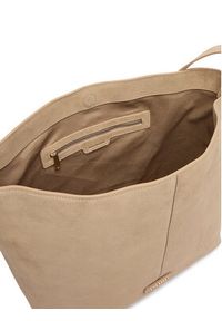 Gino Rossi - GINO ROSSI Torebka EO-LA224-19148-1 Beżowy. Kolor: beżowy. Materiał: zamszowe, skórzane #7