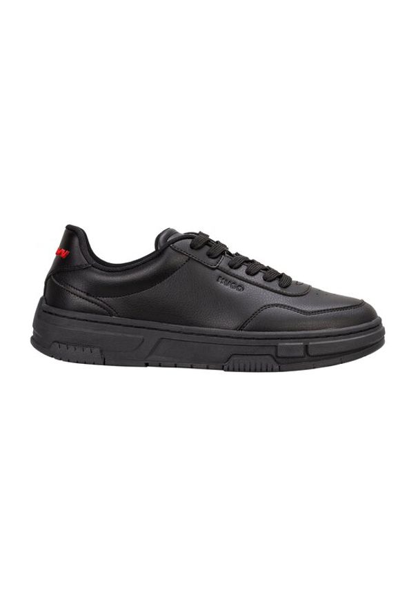 Hugo - HUGO Sneakersy Yarrow 50548507 Czarny. Kolor: czarny. Materiał: skóra