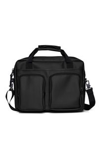 Rains Torba Texel Tech Bag W3 14250 Czarny. Kolor: czarny. Materiał: materiał