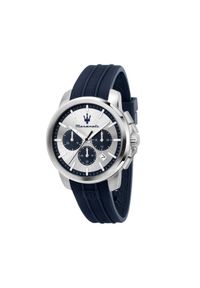 Maserati Zegarek Successo Chronograph R8871621042 Srebrny. Kolor: srebrny