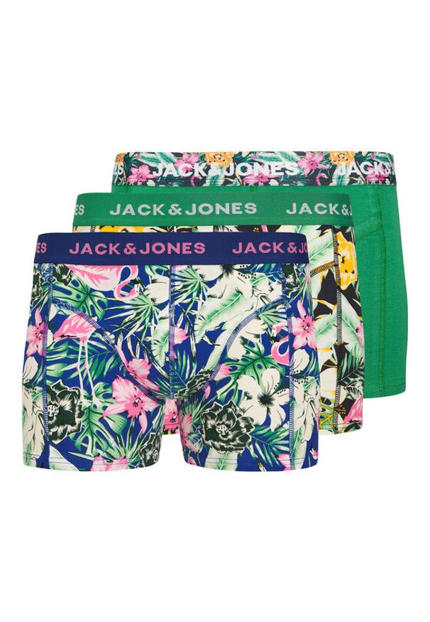 Jack & Jones Komplet bokserek Fred 12283386 Kolorowy. Materiał: bawełna. Wzór: kolorowy