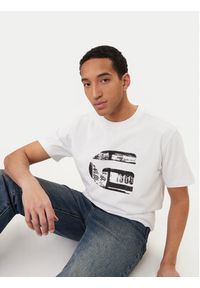 G-Star RAW - G-Star Raw T-Shirt G Icon Graphic D28823-E385 Biały Regular Fit. Kolor: biały. Materiał: bawełna #6