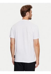 Plein Sport T-Shirt FADC MTK7542 STE003N Biały Slim Fit. Kolor: biały. Materiał: bawełna. Styl: sportowy #3