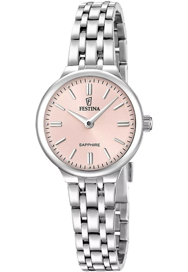 Zegarek Festina Zegarek damski Festina F20744-2 srebrny. Kolor: srebrny