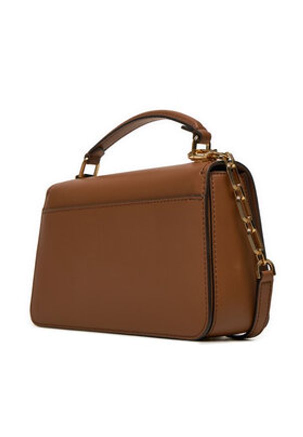 MICHAEL Michael Kors Torebka Delancey 30T4GD8S6L Brązowy. Kolor: brązowy. Materiał: skórzane