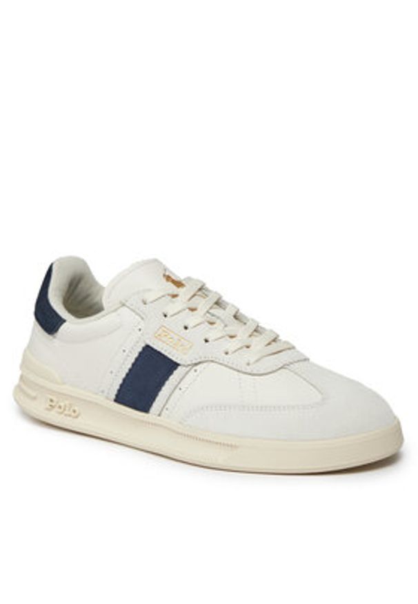 Polo Ralph Lauren Sneakersy Htr Aera 804936609001 Biały. Kolor: biały. Materiał: skóra