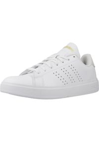 Adidas - Kapcie ADIDAS ADVANTAGE 2.0 Biały. Kolor: biały. Materiał: syntetyk, tkanina. Styl: sportowy
