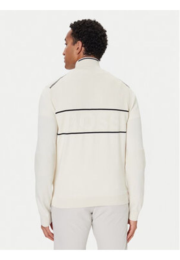 BOSS Sweter K_Hydro QZ-1 50541953 Biały Regular Fit. Kolor: biały. Materiał: bawełna