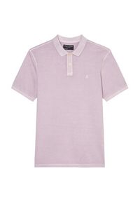 Marc O'Polo Polo 322226653000 Fioletowy Regular Fit. Typ kołnierza: polo. Kolor: fioletowy. Materiał: bawełna #3