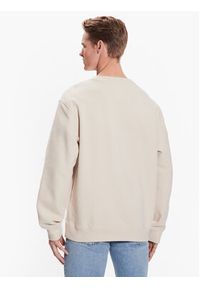 Calvin Klein Jeans Bluza J30J323160 Beżowy Regular Fit. Kolor: beżowy. Materiał: bawełna #5