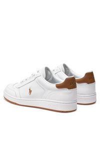 Polo Ralph Lauren Sneakersy 809945159001 Biały. Kolor: biały. Materiał: skóra