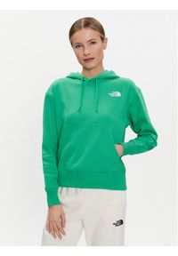 The North Face Bluza Essential NF0A7ZJD Zielony Relaxed Fit. Kolor: zielony. Materiał: syntetyk