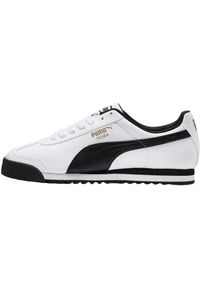 Buty Puma Roma Basic, Mężczyźni. Kolor: biały, czarny, wielokolorowy. Materiał: materiał, skóra ekologiczna. Sport: turystyka piesza