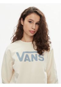 Vans Bluza Classic V Bff Crew VN000A5Q Beżowy Regular Fit. Kolor: beżowy. Materiał: bawełna #4