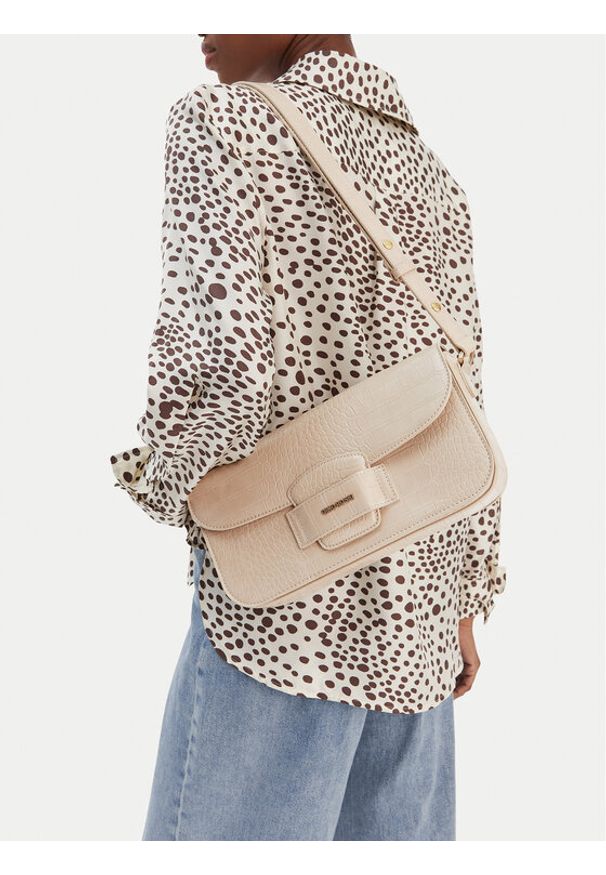 Gino Rossi - GINO ROSSI Torebka EO-LDA8554A Beżowy. Kolor: beżowy