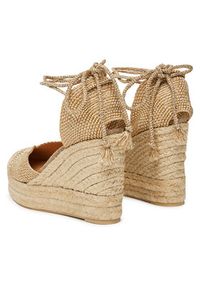 Castañer Espadryle Cora/8ED/256 025535 Beżowy. Kolor: beżowy. Materiał: materiał #3