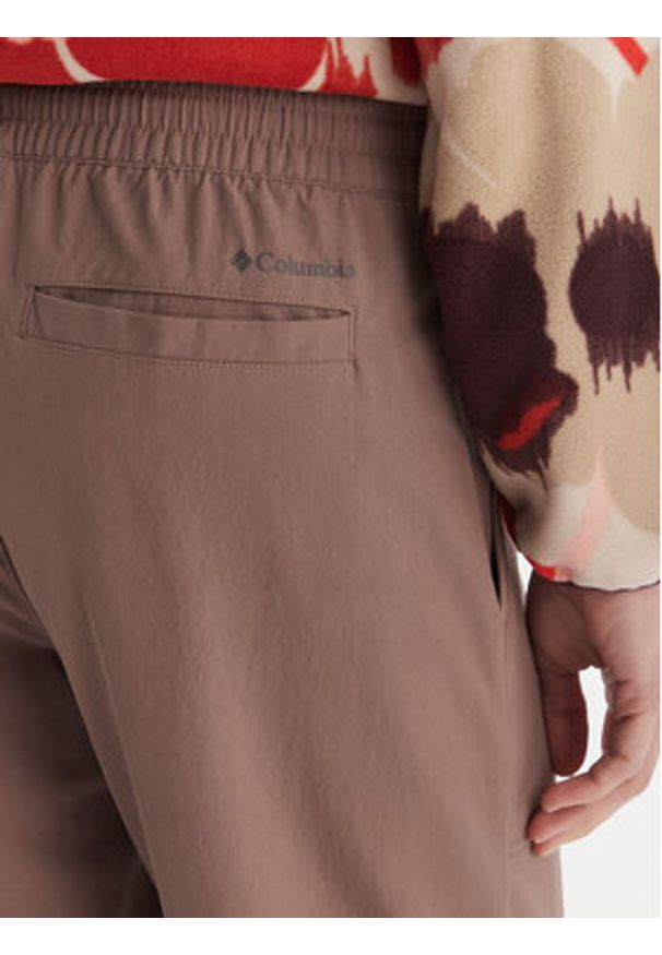 columbia - Columbia Spodnie outdoor Pinetown Canyon™ 2155911 Brązowy Regular Fit. Kolor: brązowy. Materiał: syntetyk. Sport: outdoor