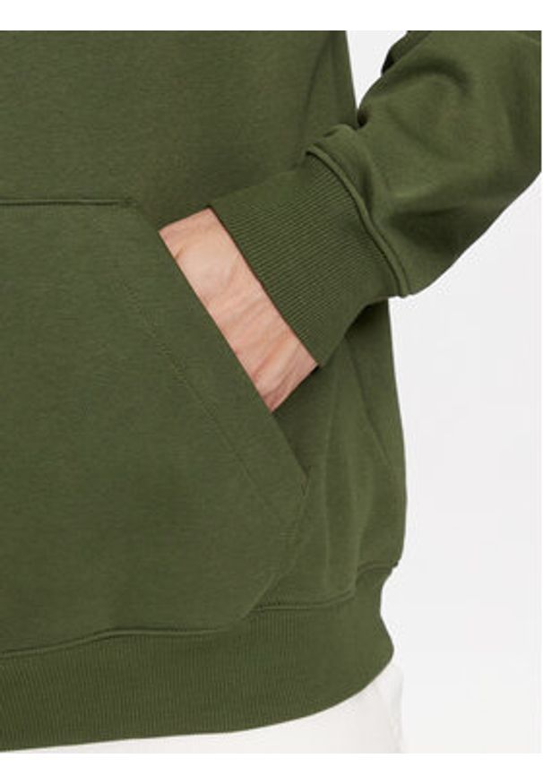 Reebok Bluza Archive Essentials II0689 Zielony Regular Fit. Kolor: zielony. Materiał: syntetyk, bawełna