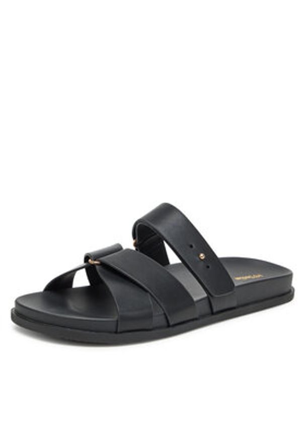 DeeZee Klapki HY59053-3 Czarny. Kolor: czarny. Materiał: materiał, syntetyk