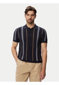 Guess Polo M6YR30 Z1062 Granatowy Regular Fit. Typ kołnierza: polo. Kolor: niebieski. Materiał: syntetyk #1