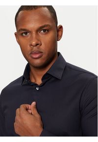 Calvin Klein Koszula K10K108426 Granatowy Slim Fit. Kolor: niebieski. Materiał: bawełna #3