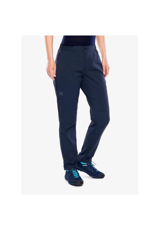 Haglöfs - Spodnie turystyczne damskie Haglofs L.I.M Fuse II Pant. Kolor: niebieski. Sport: turystyka piesza