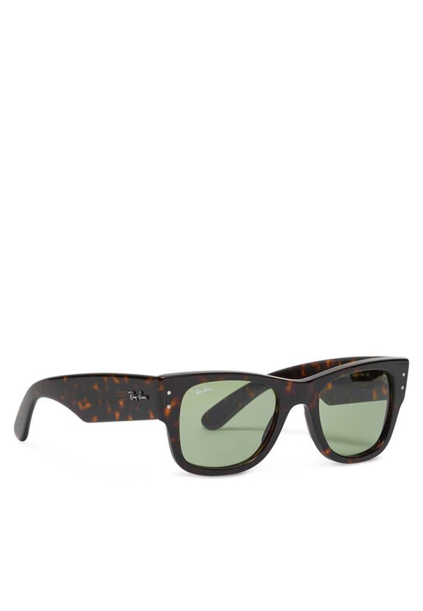 Ray-Ban Okulary przeciwsłoneczne 0RB0840S 902/4E Brązowy. Kolor: brązowy
