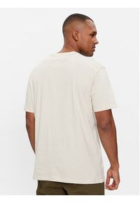 Tommy Jeans T-Shirt Linear Logo DM0DM17993 Beżowy Regular Fit. Kolor: beżowy. Materiał: bawełna #4