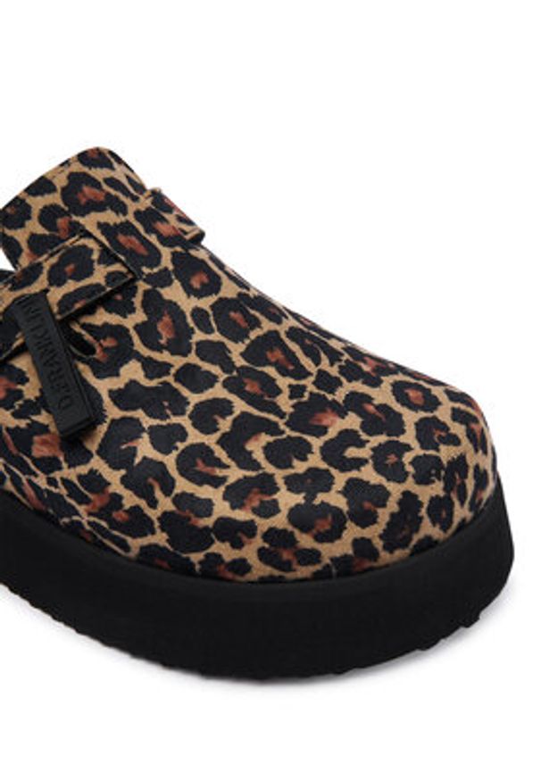 D.Franklin Klapki DFSH414006 Brązowy. Kolor: brązowy. Materiał: materiał