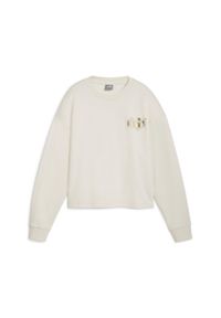 Puma - Damska bluza ESS+ CLASS ACT PUMA Alpine Snow White. Kolor: biały. Sport: joga i pilates #1