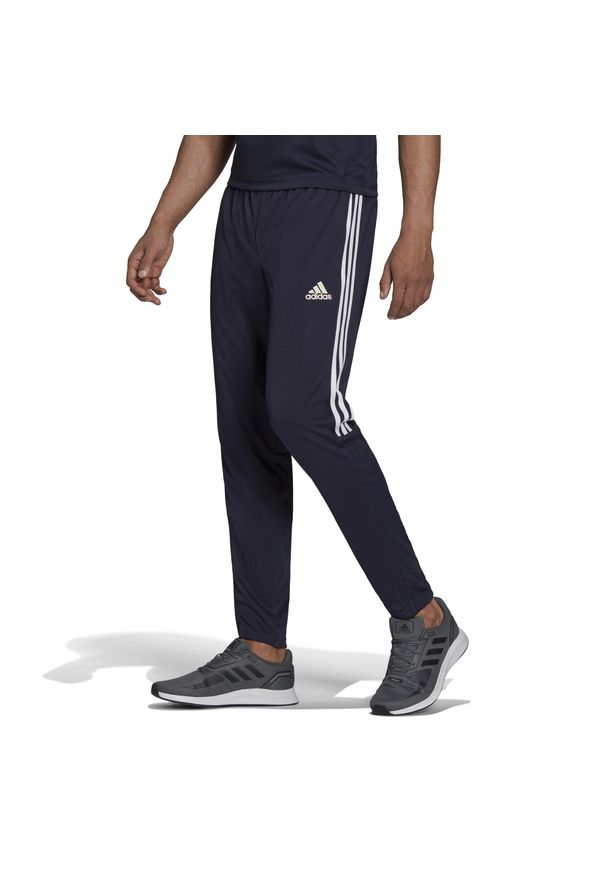 Spodnie fitness męskie Adidas Sereno. Materiał: poliester, materiał. Sport: fitness