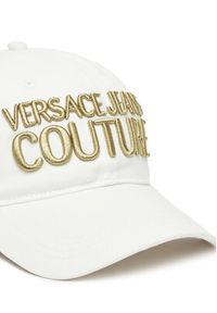 Versace Jeans Couture Czapka z daszkiem 78VAZK32 Biały. Kolor: biały. Materiał: bawełna, materiał #3