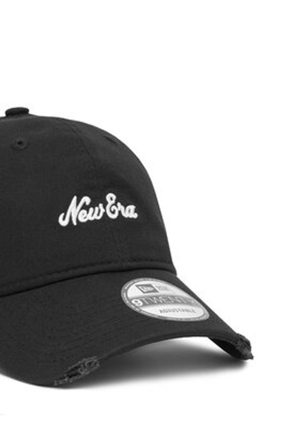 New Era Czapka z daszkiem Distressed 9TWENTY 60667623 Czarny. Kolor: czarny. Materiał: materiał, bawełna